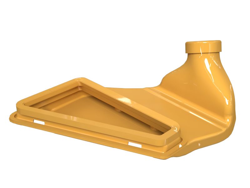 Operator cabin Air Duct