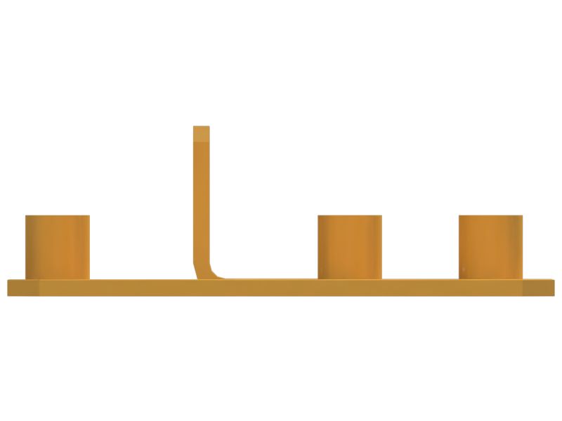 Air Conditioner Lines Mounting Support