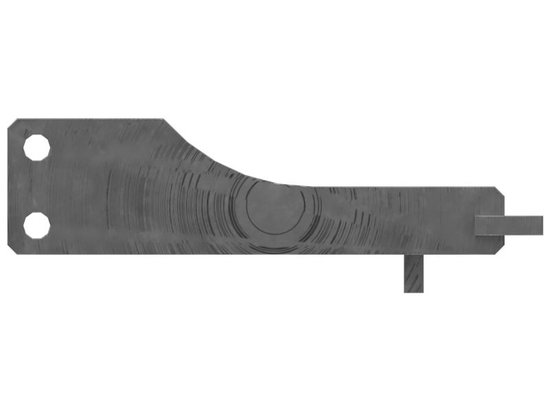 Front Coupler Hose Mounting Support