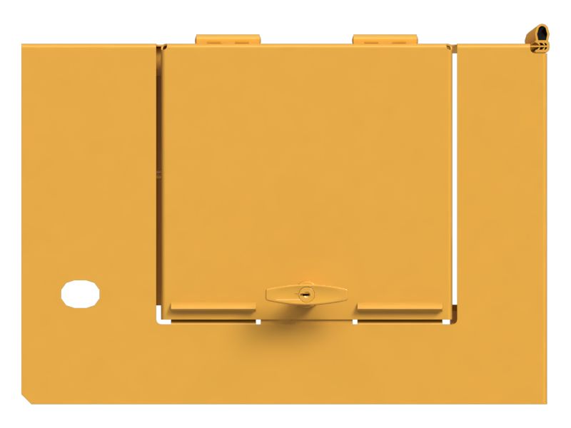 Hood Cover with Clevis pin and Cam Latch