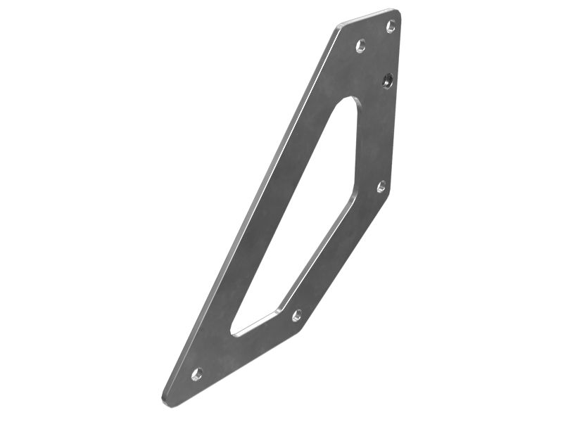 614-9592: 5mm Thick Cooling Module Mounting Bracket