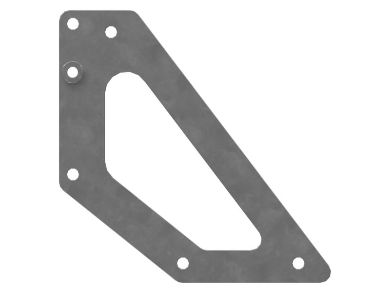 5mm Thick Cooling Module Mounting Bracket
