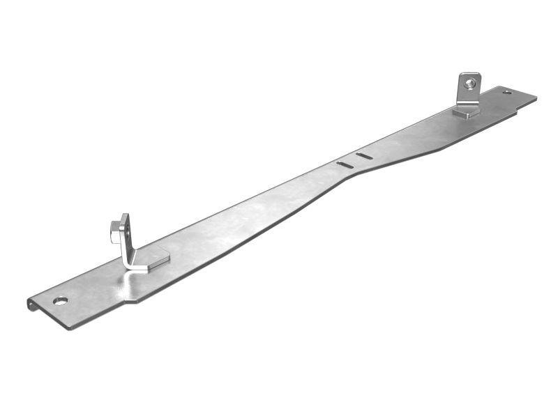 609-5459: 652.5mm Length Enclosure Cover Bracket