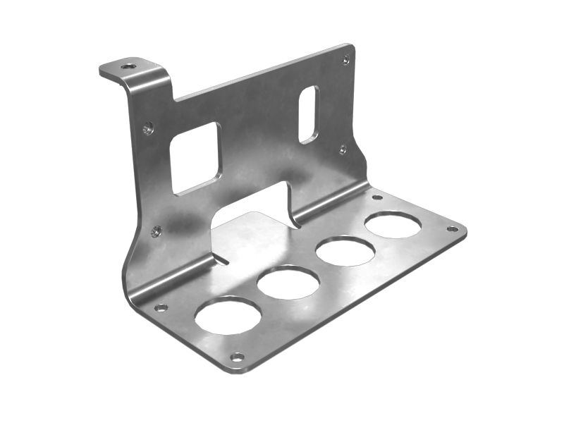 6mm Thick Lubrication Pump Mounting Bracket