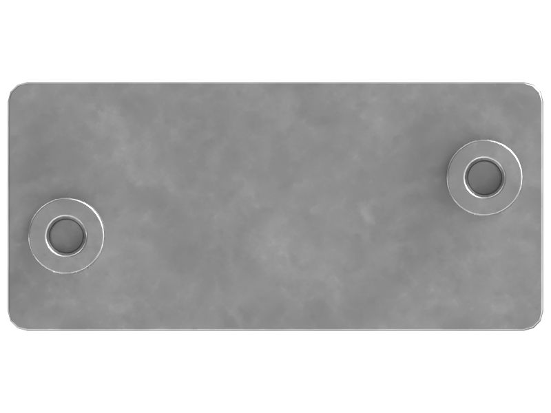 140mm Length Communication Control Mounting Plate