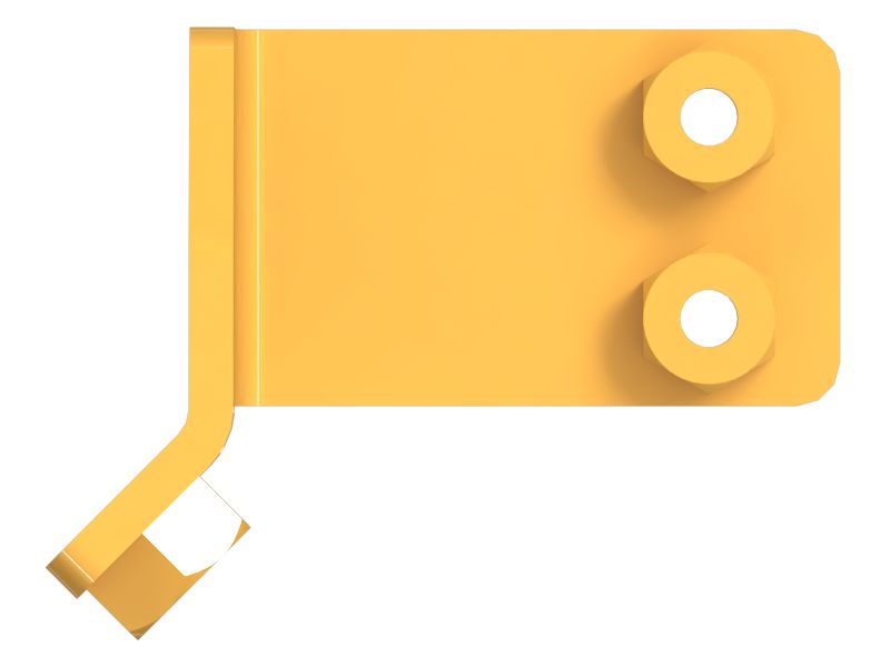 608-1857: Left Hand Engine Enclosure Mounting Bracket 6081857 купить