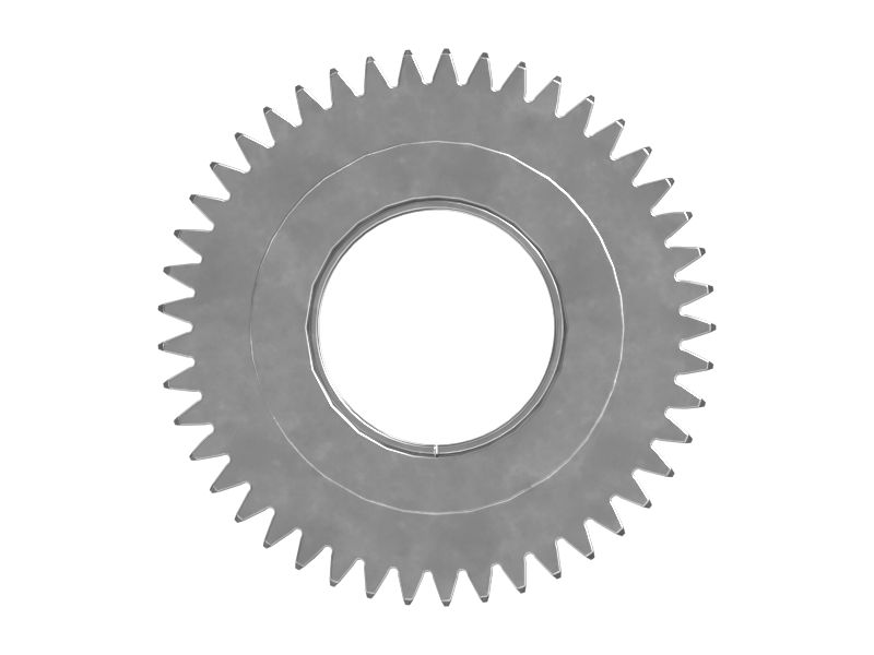 Редуктор в сборе — ведомая шестерня