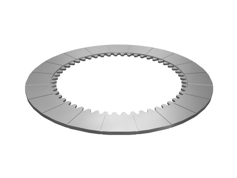 Фрикционный диск муфты сцепления внешнего диаметра 190 мм