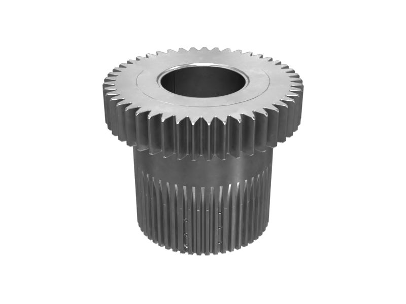 Редуктор в сборе — ведомая шестерня