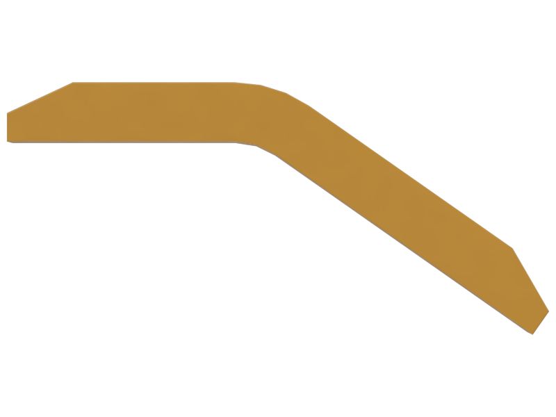 25mm Thick Rock Bucket Cutting Edge Wear Plate