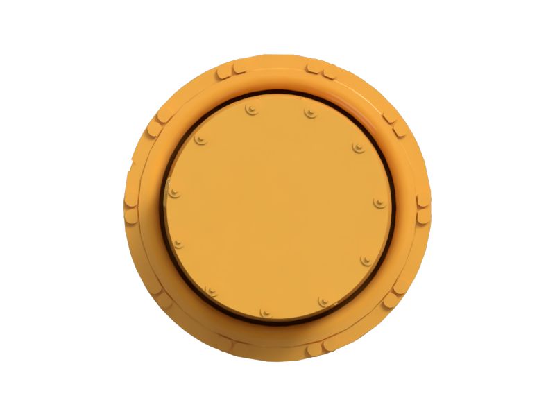 Узел колеса, бортовой редуктор и тормоз