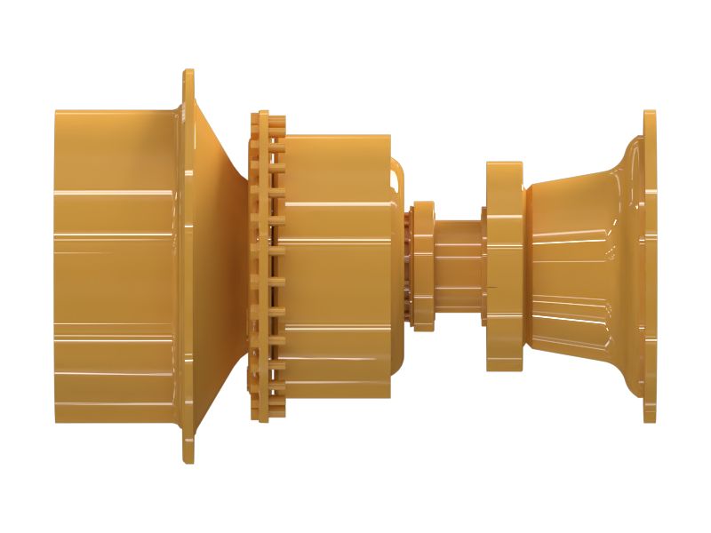 Узел привода, бортовой редуктор