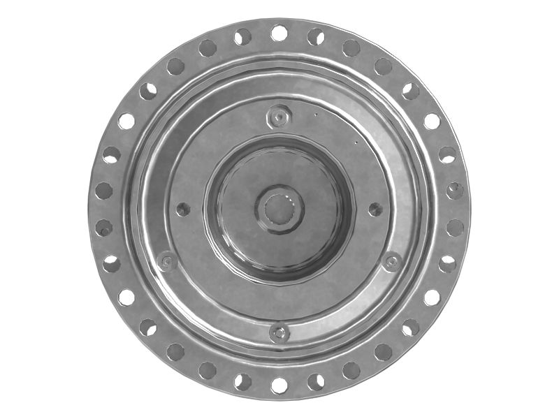 Бортовой редуктор крупногабаритного экскаватора