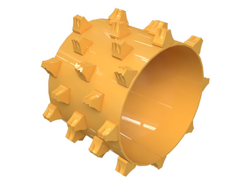 1670mm Inner Diameter Compactor Outer Wheel