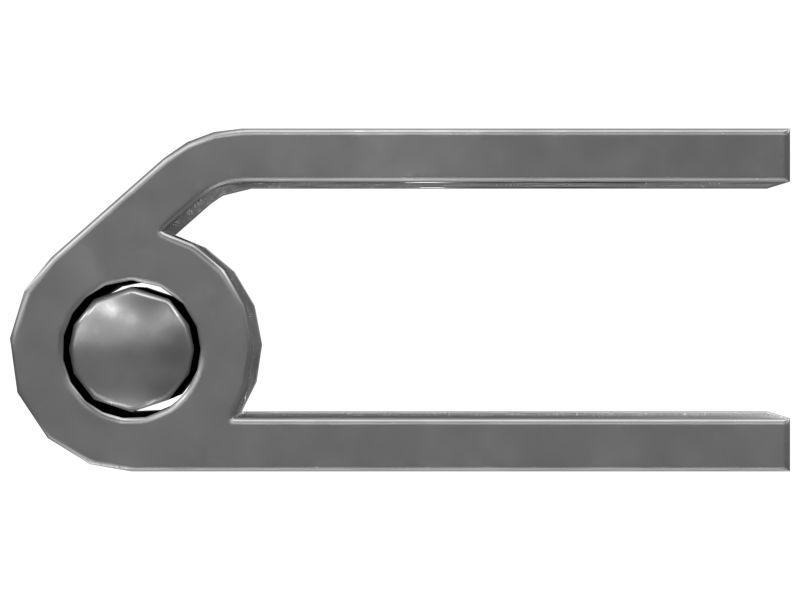 Простая одностворчатая петля