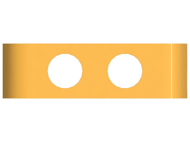 Планка натяжителя гусениц и возвратного механизма, толщина 5 мм