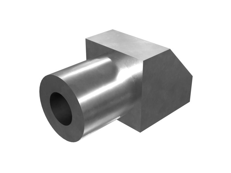 КОЛЕНЧАТЫЙ ПАТРУБОК 45-ГРАД.