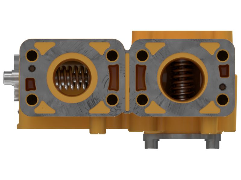 БЛОК КЛАПАНА ОБРАТНОГО