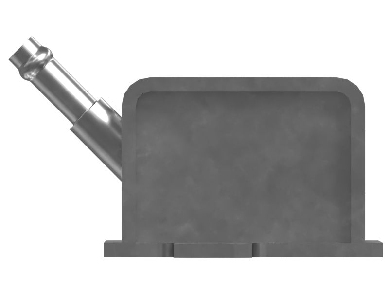 Бак охлаждающей воды для инжектора