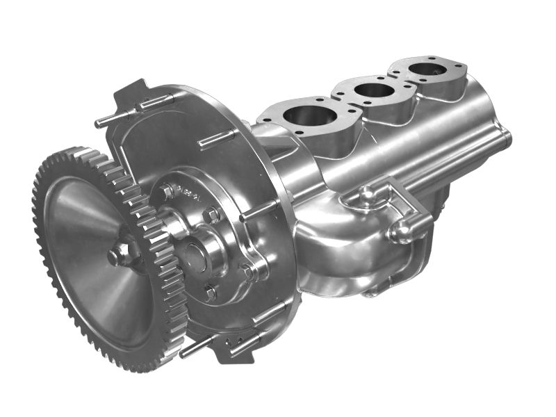 319-4166: 4 Section Oil Gear Pump | CATCorp