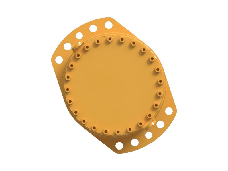 БЛОК ЭЛЕКТРОДВИГАТЕЛЯ ПОВОРОТНОГО МЕХАНИЗМА