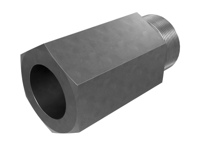 4Y-6112: 3/4" X 3/8" Male to Female Pipe Adapter