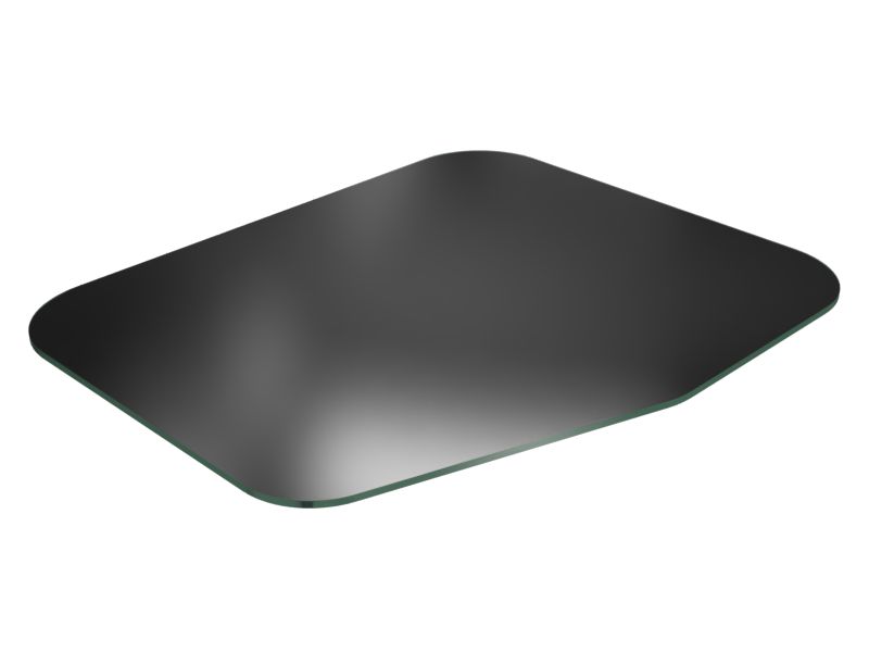 Оконное стекло толщиной 6,8 мм