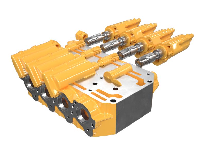 8E-3840: БЛОК КЛАПАНА