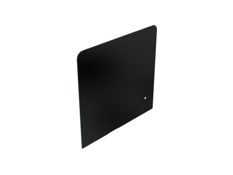 5mm Thick Operator Cabin Front Window Glass