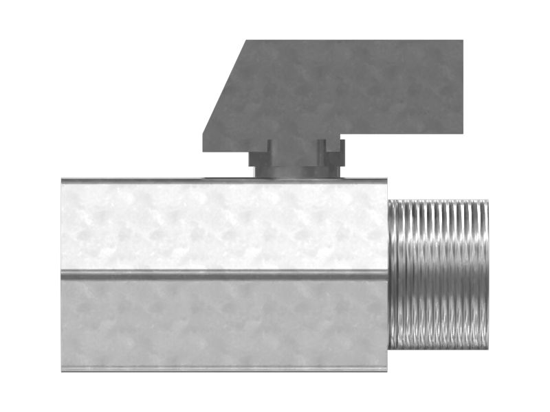 351-0898: Kugleventil med 1/2" gevind