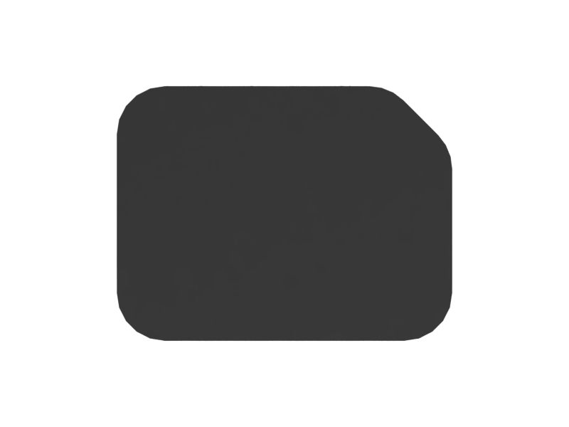 522-1847: 6.8mm Thick Cabin Left Window Glass 5221847 buy
