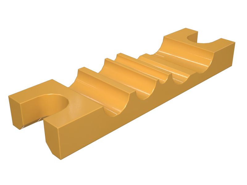 160mm Length Hydraulic Hose Line Block