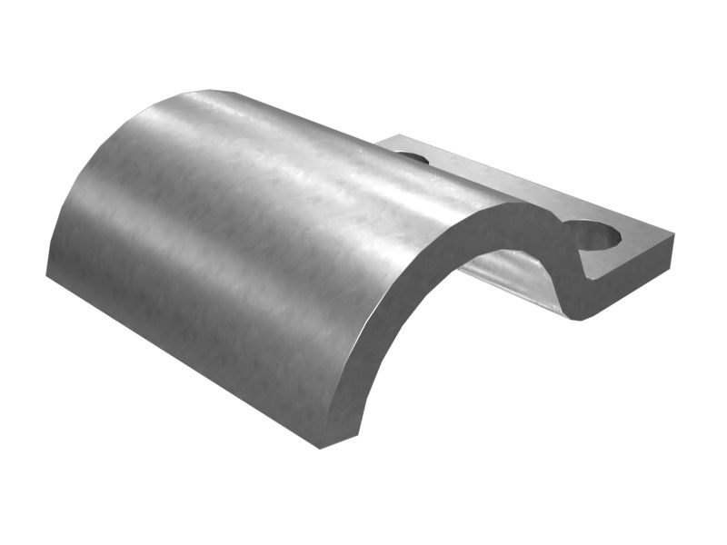 51.6mm Diameter Tube Half Saddle Clamp