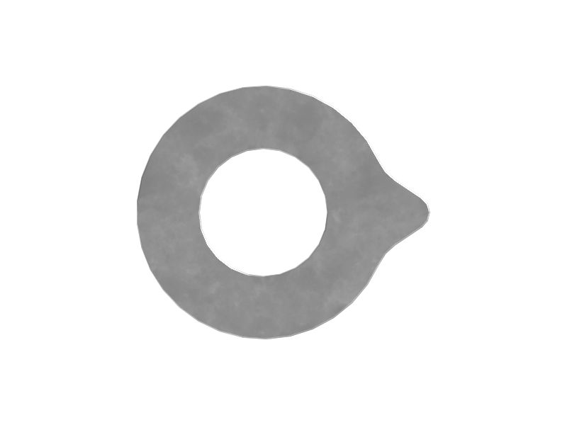 1mm Thick Backhoe Stick Shim