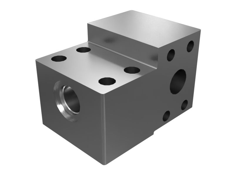 Stick Cylinder Line Support Block