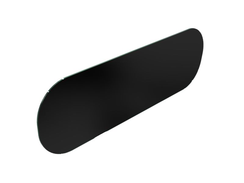 580-5984: 6.8mm Thick Cabin Window Glass