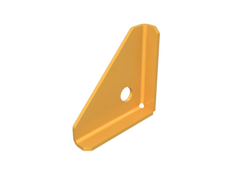 593-7820: Operator Cabin Window Support Plate