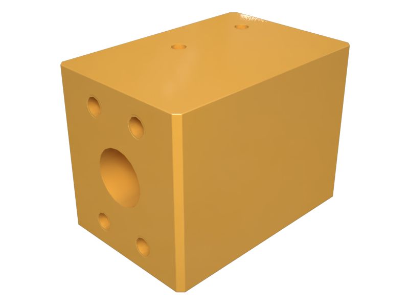 606-8294: Hydraulic Hose Mount Block