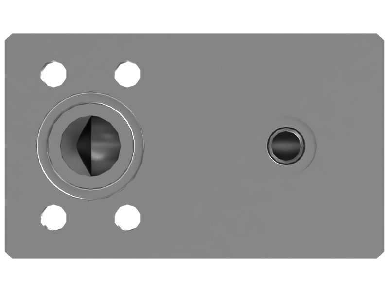 Hydraulic Piston Pump Manifold Block