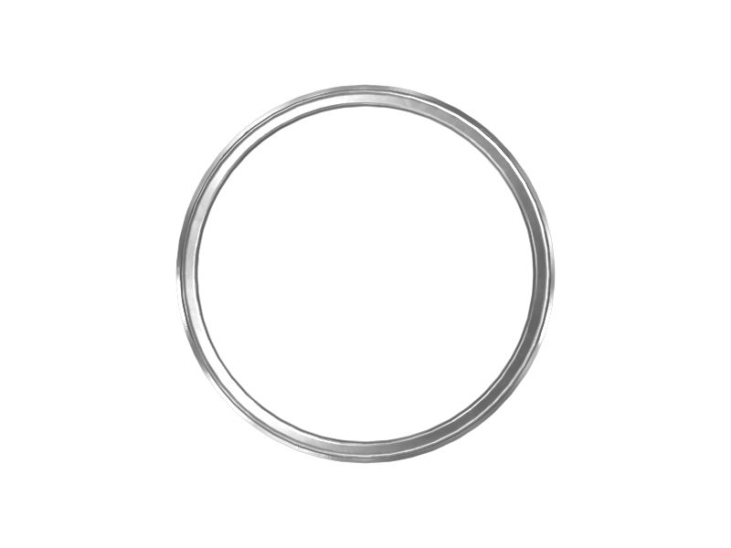 Тороидальное уплотнительное кольцо с внутренним диаметром 185 мм