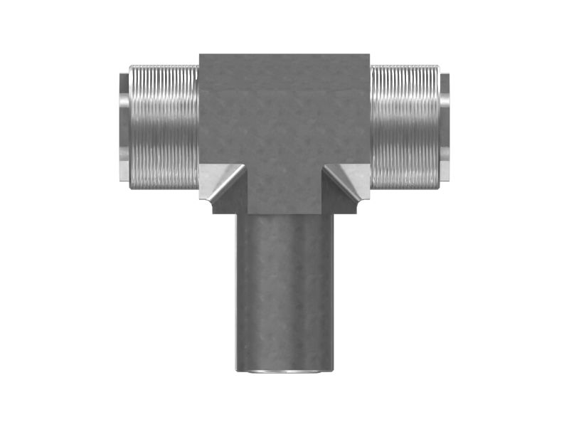 Тройниковый переходник с внутренней резьбой на ORFS
