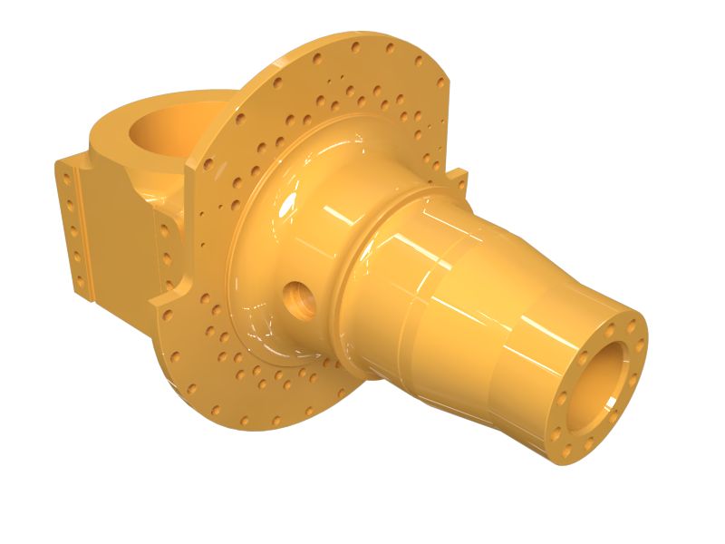 КОРПУС ОСИ В СБОРЕ