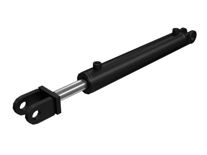 516-2829: 350mm Stroke Steering Hydraulic Cylinder