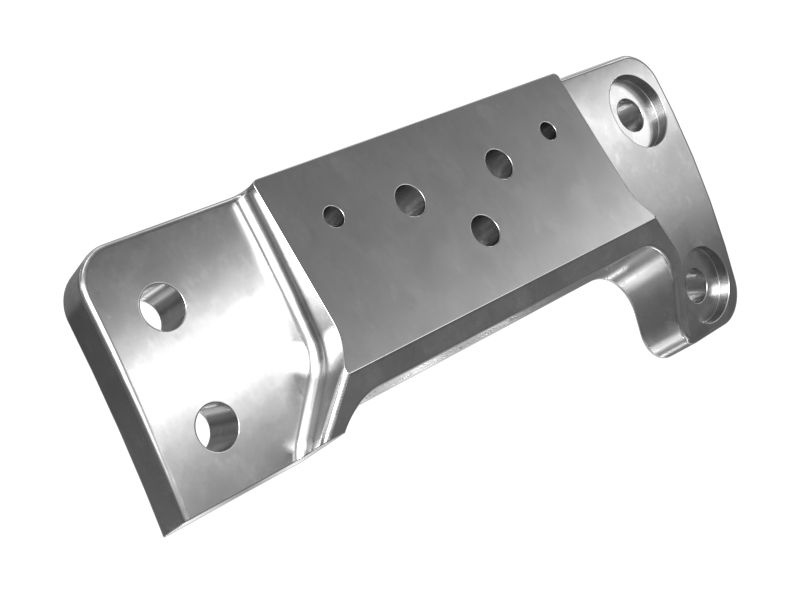 Правый кронштейн для жгута проводов