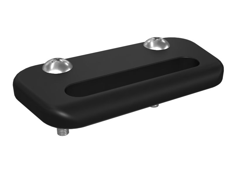 Наружная защелка оконного стекла