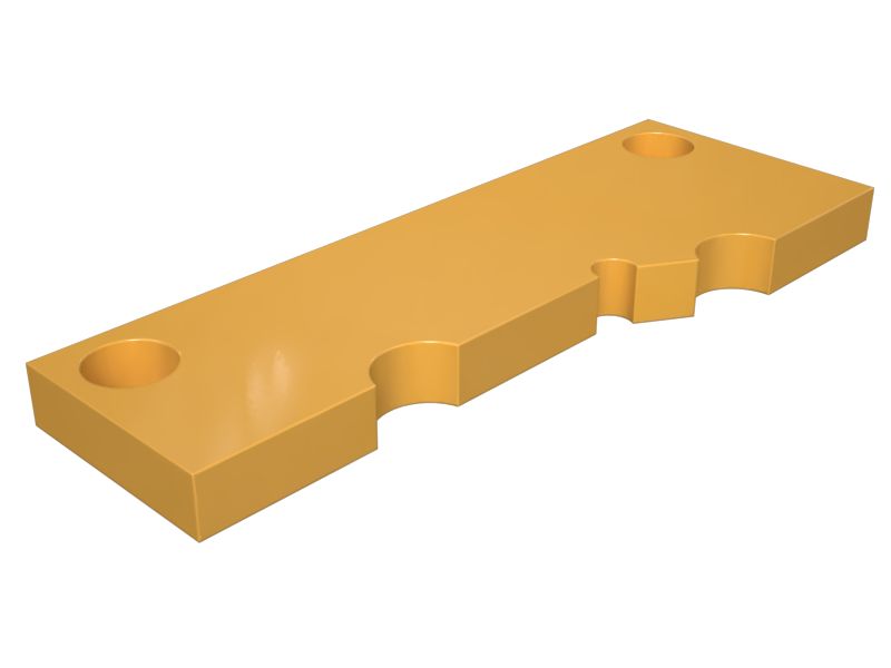 622-5499: 15mm Thick Hydraulic Line Mounting Liner