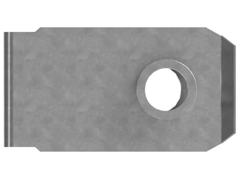 Кромка с зажимной гайкой