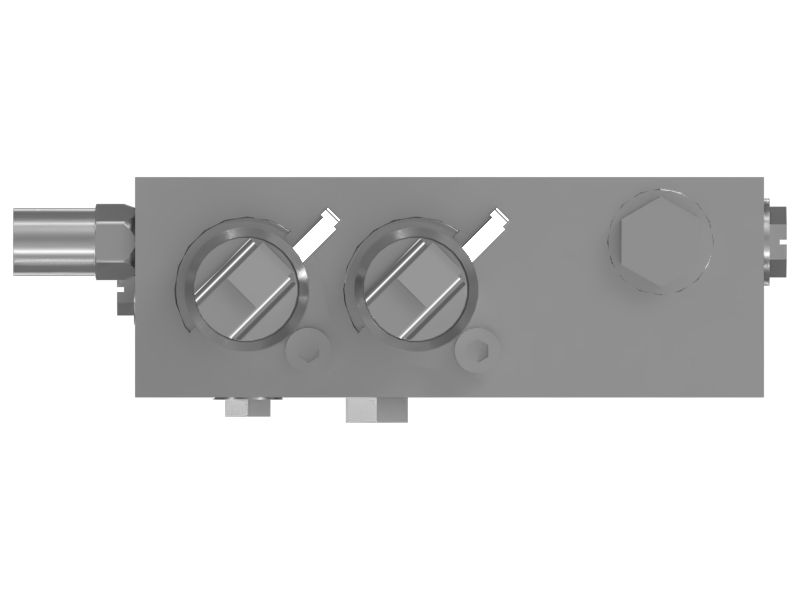 КРЕПЛЕНИЕ БЛОКА КЛАПАНА