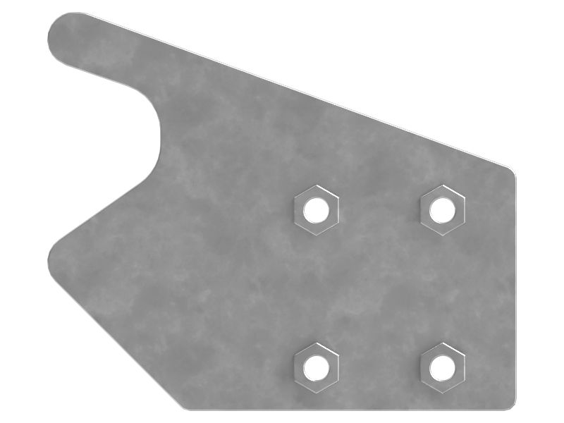 275-0480: Ladder Support Plate | CATCorp