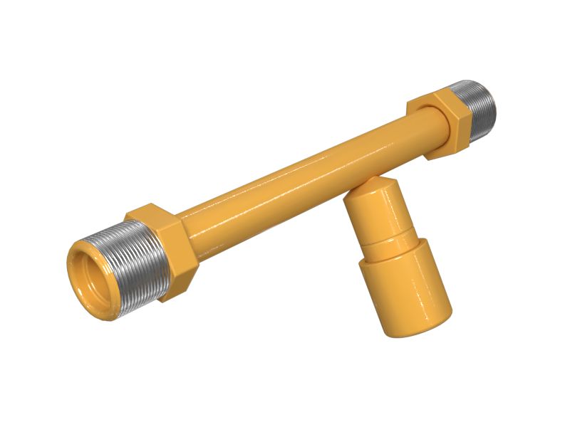 253-4783: Патрубок в сборе